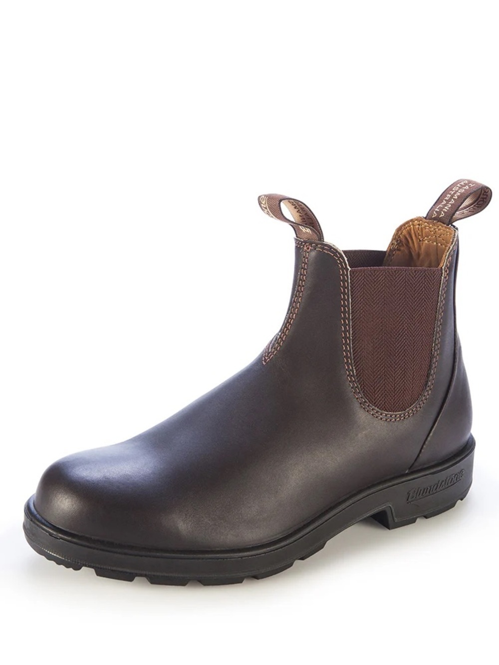 Blundstone like new 600 Elastic Side Work Boot Brown leather mens size 11 - Picture 5 of 14
